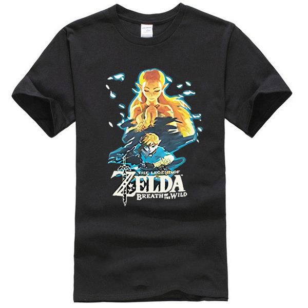 

the legend of zelda breath of the wild men's t-shirt