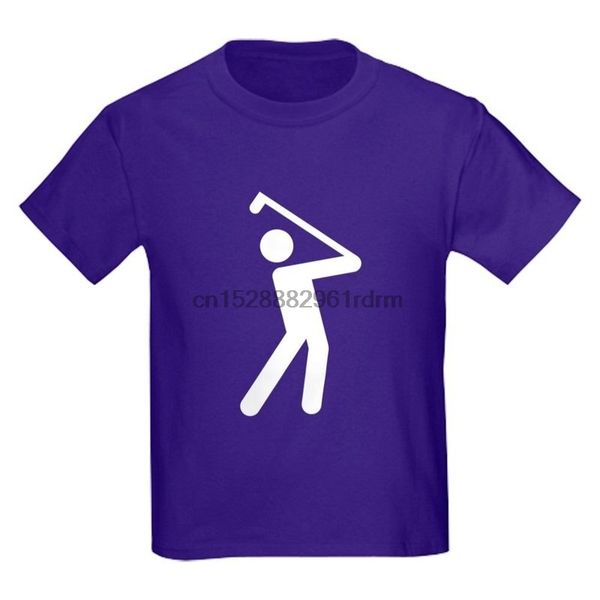 

clothing truly teague kids dark t shirt golf stroke swing traffic symbol