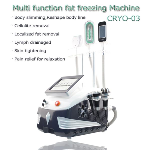 

new arrivals 7 in 1 protable fat ing machine 360 degree cryotherapy cryolipolysis rf machine ultrasonic cavitation slimming