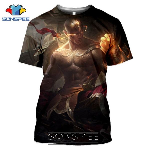 

league of legends game yasuo 3d print shirts kawaii graphic harajuku men clothing