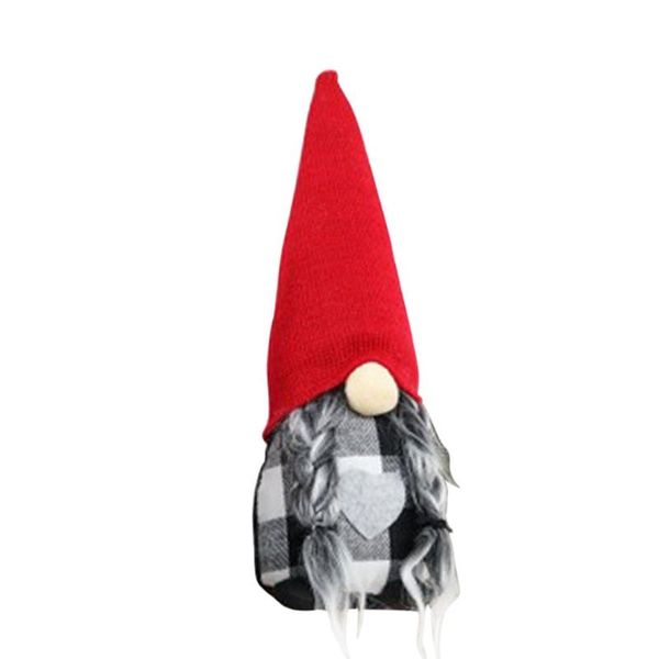 

christmas decorations decoration doll santa claus faceless sitting pendant window