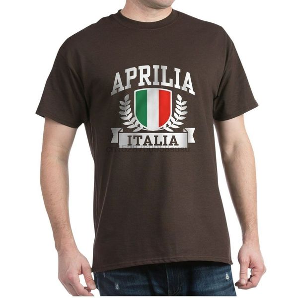 

cafepress aprilia italia dark t shirt 100% cotton t-shirt (677798293
