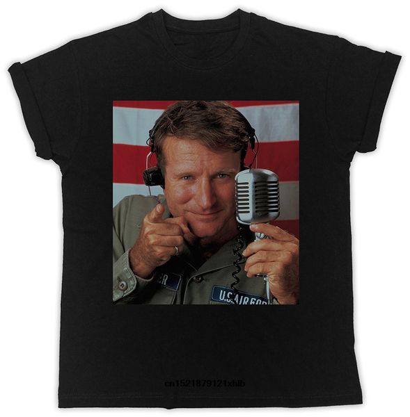 

men t shirt robin williams vietnam mic funny gift designer funny t-shirt novelty tshirt women