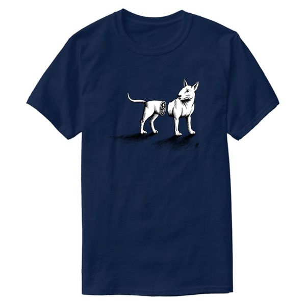 

printed cutbull (white background) tshirt for men 100% cotton army green homme men t shirts tee shirt high quality