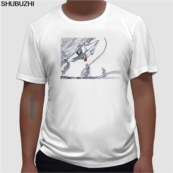 

summer new arrivals man clothes t-shirt printed ascents courageous the climb men cotton t shirt euro size