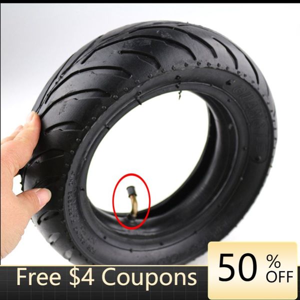 

90 / 65 - 6.5 front tire& 90/65-6.5 inner tube bent valve fits 49cc mini dirt bike e scooter mini moto