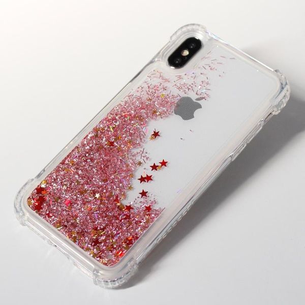 

quicksand girl style for coque iphone 11 for iphone 8 plus for samsung galaxy s10 plus rhinestone glitter transparent liquid tpu cover