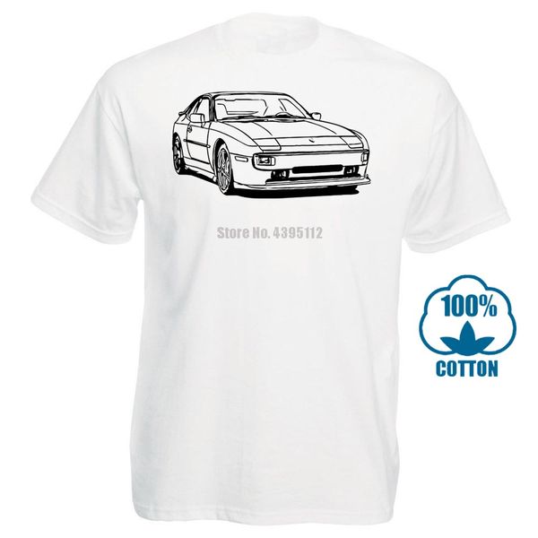 

2018 new summer men hip hop tee shirt t shirt 944 car slim t shirt