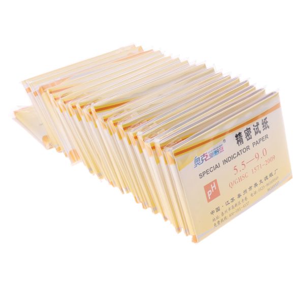 

20 пакетов ph 5.5-9.0 тесты бумага лакмуса полоса тестера, 80pcs в упаковке