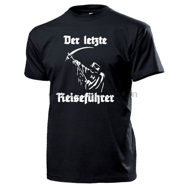 

der letzte reiseführer sensenmann tod sterben leiche gothic fun - тенниска