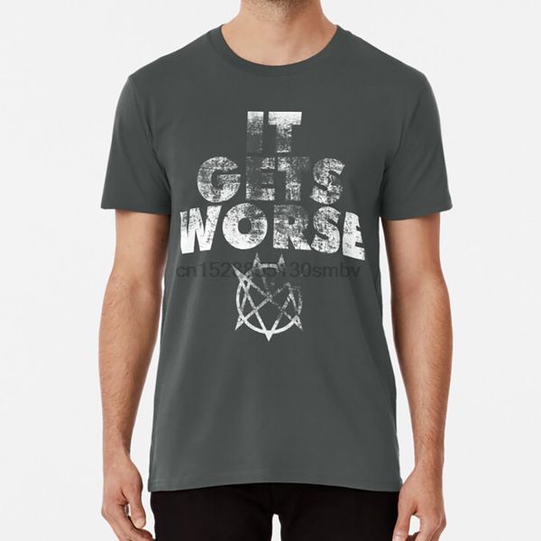 

it gets worse t shirt mindless self indulgence it gets worse msi