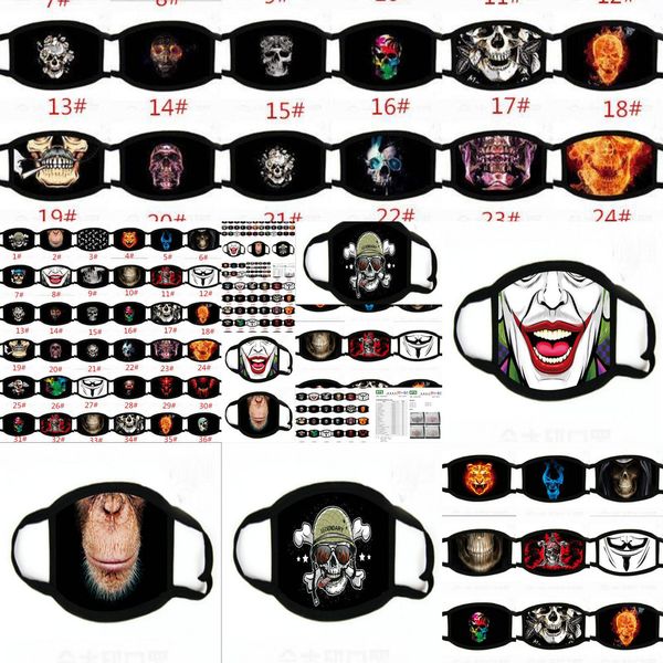 

многоразовые маски funny face red hot мультфильм печати cubrebocas con visor ультрафиолетовое proof wash bl5d1