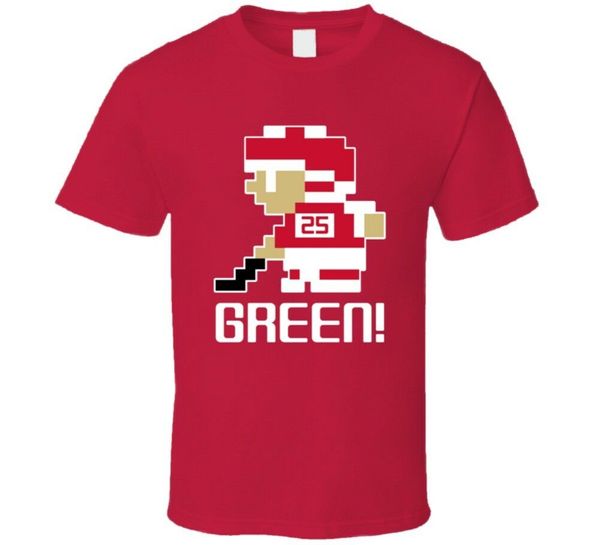 

mike green 25 tecmo detroit hockey athlete fan t shirt