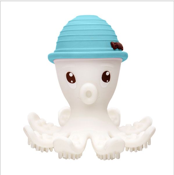 

mombella mabelo ocs gutta percha baby bao anti biting hand soothing molars grade silicone blue