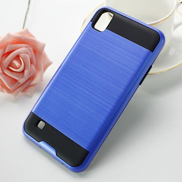 

armor phone case for lg q7 q7 plus metropcs for alcatel 7 folio metropcs for alcatel 7 metropcs 6062w 6062 brushed shockproof c