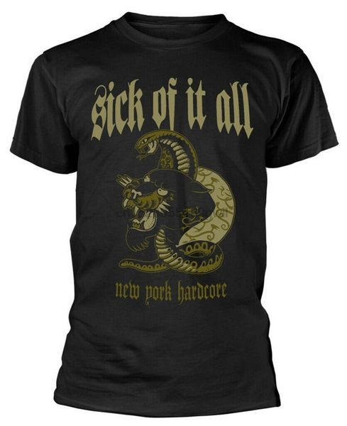 

sick of it all panther (black) t-shirt-new and official(1
