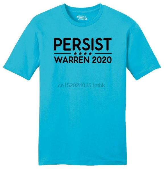 

mens persist warren 2020 soft tee elizabeth warren politics elections democrat