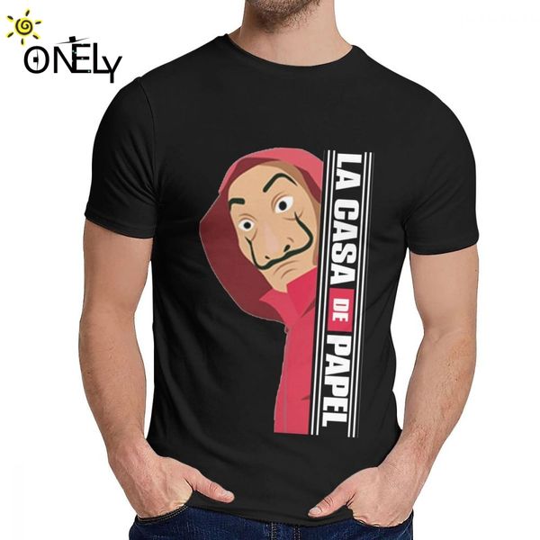 

o-образным вырезом hip hop футболка мужская майка la casa de профессор папела натуральный хлопок уникальный дизайн человека