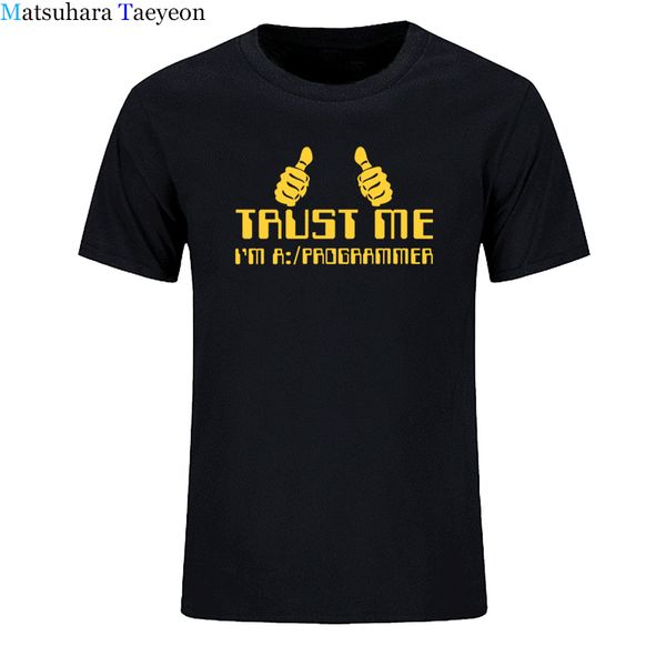 

new summer fashion trust me i'm a programmer t shirt men tshirts short sleeve cotton computer t-shirt camisetas tshirt