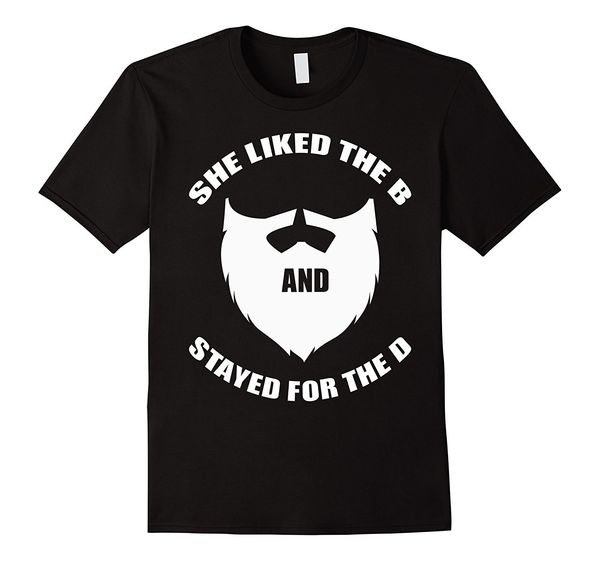 

sale 100% cotton short o-neck fashion 2017 mens she liked b stayed d t-shirt printing mens shirt