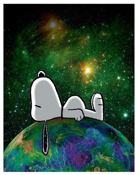 

peanuts "on of the world" home decor handcrafts /hd print oil painting on canvas wall art canvas pictures 7619