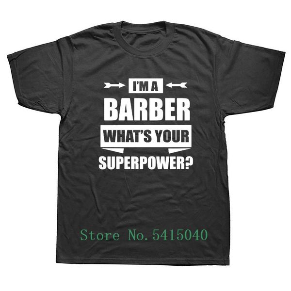 

weelsgao trust me i'm a barber what is your superpower adults summer crew neck t shirt men
