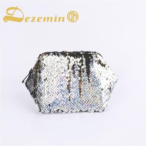 

cosmetic bags & cases dezemin paillette blingbling dinner bag pouch portable makeup