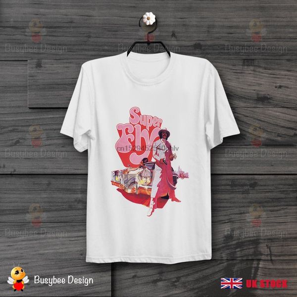 

mens super fly retro movie hipster pimp film poster vintage t shirt