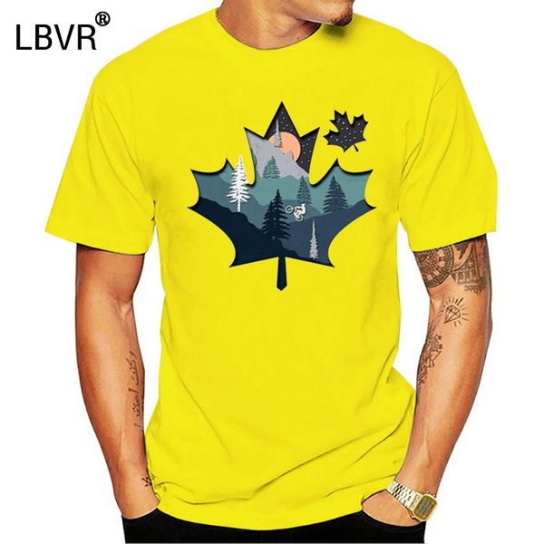 

mtb maple футболки горный байкер канадский клен белый тонкий пара т рубашки мужчины 100% хлопок задействуя велосипед велосипедист тенниску