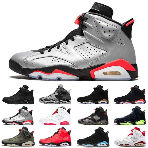 

fashion smoke grey 6 6s men basketball shoes jumpman triple black dmp hare infrared tinker mens trainers sports sneakers size 7-13