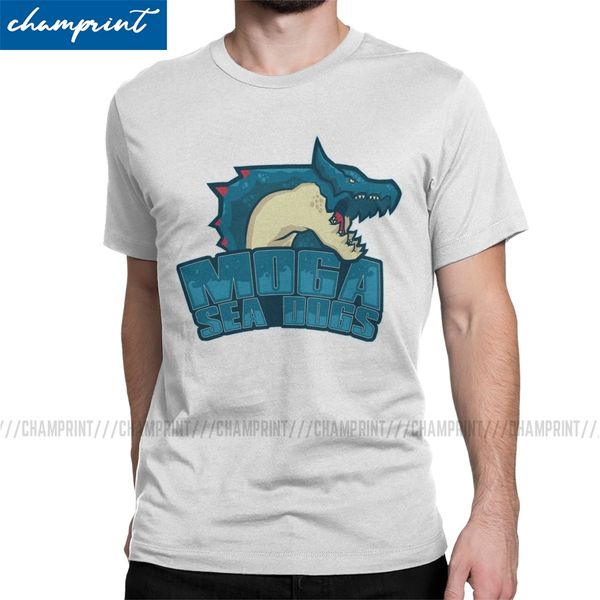 

monster hunter world all stars moga sea dogs t-shirt men mhw game hipster tee shirt round collar t shirt printing clothing
