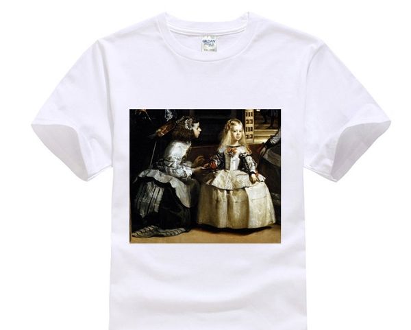 

las meninas (detail) t shirt by diego velazquez men t-shirt