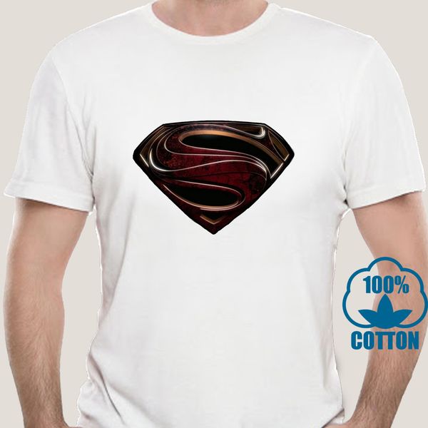 

1526d men t shirt t-shirt superman man of steel vintage black tshirts women t-shirt