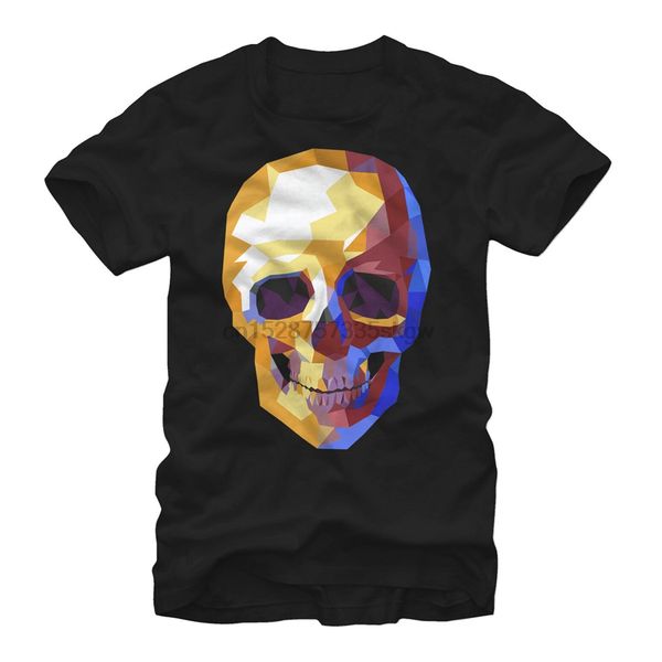 

lost gods geometric skull mens graphic t shirt funny design tee shirt
