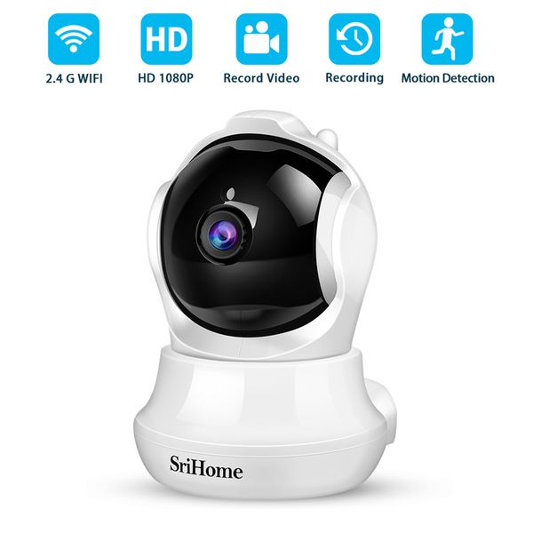 

qzt wireless home security camera indoor baby monitor infrared night vision ip camera wifi auto tracking surveillance ip
