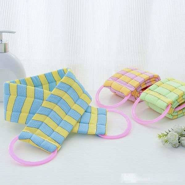 

exfoliating bath back strap shower brush shower sponge spa scrub bath shower brush spa massage bathroom accessory