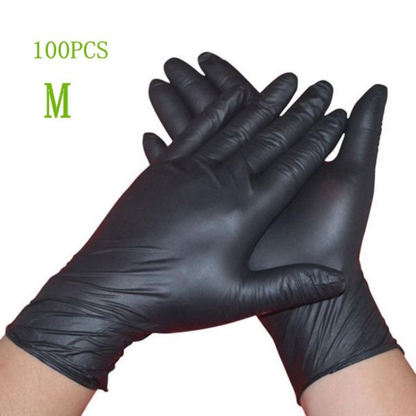 

anti-skid latex gloves nitrile shipping anti-acid disposable gloves a grade without powder 0k60