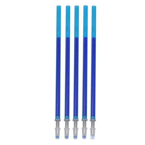 

100 pcs erasable refill gel pen refill office signature blue black ink office school stationery writing supplies, Black;red