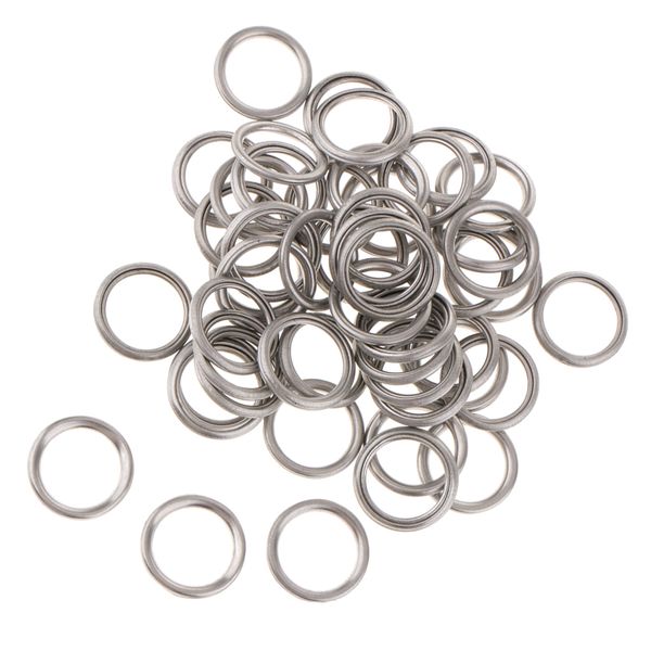 

50 pieces oil drain plug washer gaskets md050317 fits for mitsubishi v5 v6