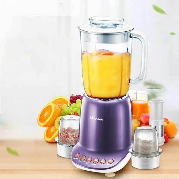 

bear household multifunctional intelligent timing cooking machine with 3pcs cups for meat grinders blenders stand mixer juicers