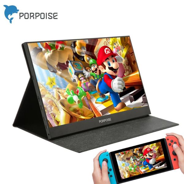

portable monitor17.3inch 1080p hdr ips gaming monitor usb type c hdmi for phone lapdeskmac switch ps4 xbox