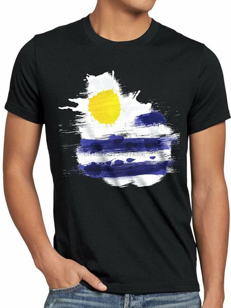 

uruguay t-shirt mens football wm em flag national flag fan articles cool gift personality tee shirt