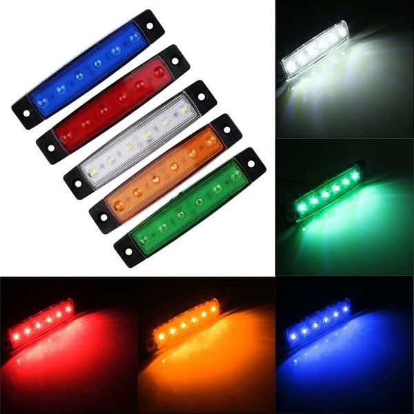

6led truck high-quality side light ultra-bright trailer truck side light 12v24v indicator turn to the tail