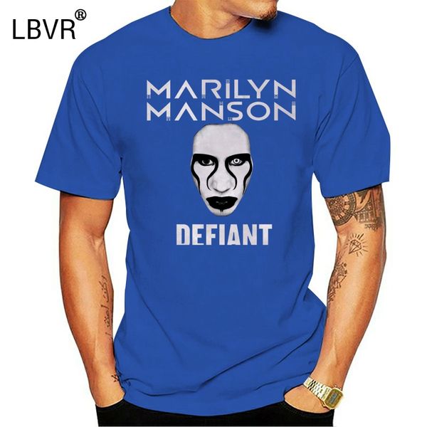 

marilyn manson defiant t shirt summer short sleeves new fashion t-shirt tee shirt short sleeve