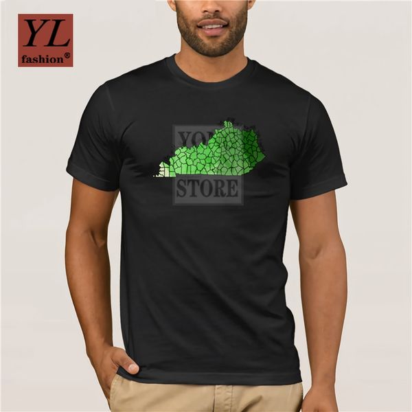 

2020 летняя мода печатных метанию футболка green для ky t shirt