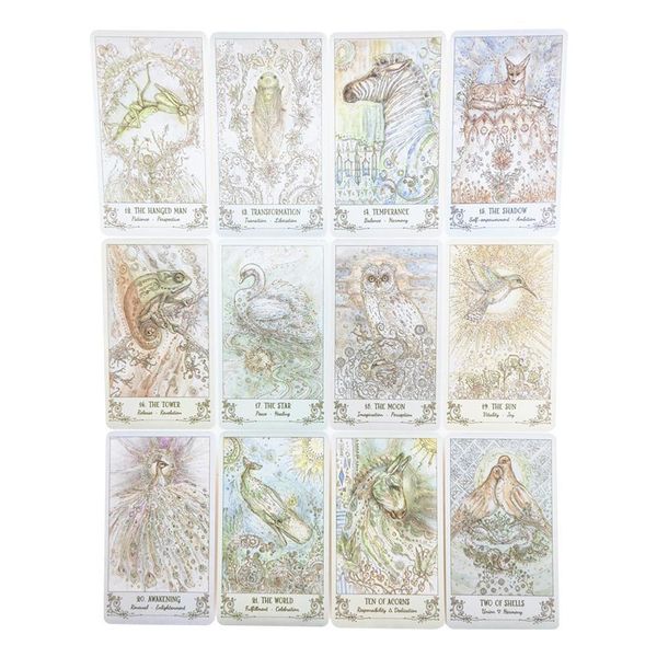 

партбилеты 78pcs развлечения таро spiritsong special family deck игровые 78pcs spiritsong случай совет игральные карты hwdjd sweet07