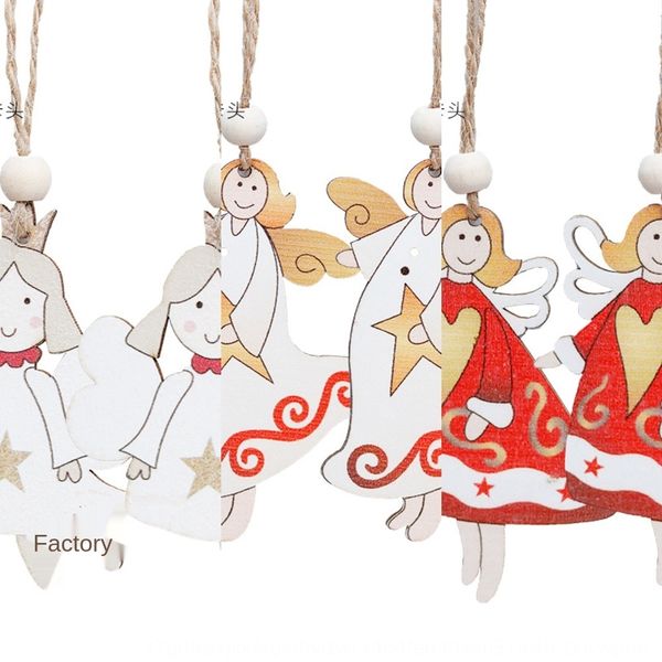 

decorations creative painted accessories angel wood crafts tree christmas decorations creative painted accessories angel wood crafts orname