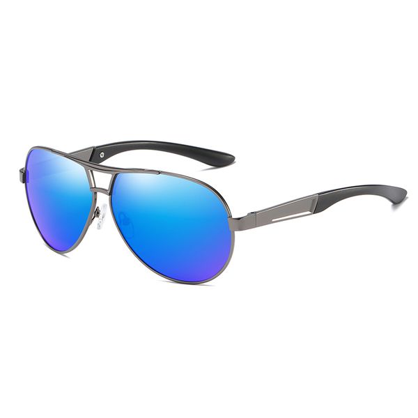 

polarized sunglasses men 2020 uv400 retro pilot vintage mirror polaroid material lenses 193 uv400 protection eyewear, White;black