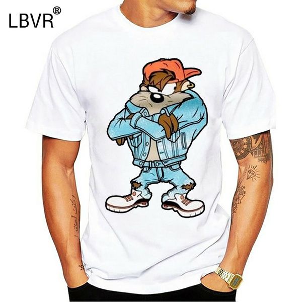 

neff looney tunes mens t shirt hipster taz tasmanian devil black size l for youth middle-age the old tee shirt