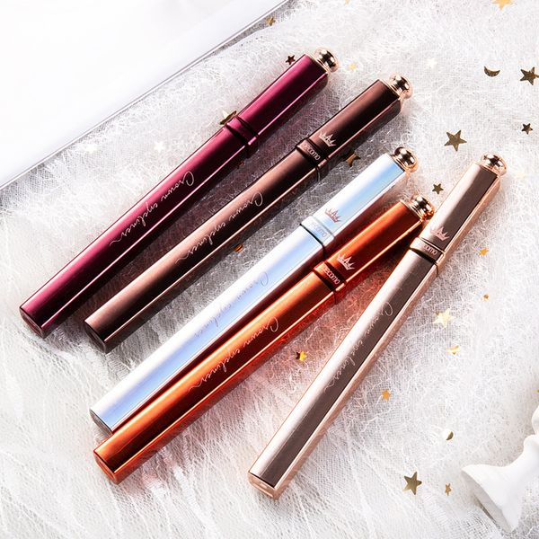 

gemon color eyeliner brush fine head permanent waterproof non-halo dye laser tube crown eyeliner liquid pen student style